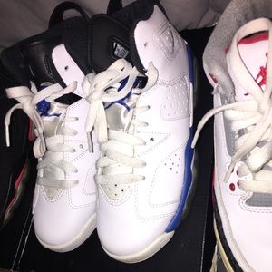 Jordan sport blue 6’s